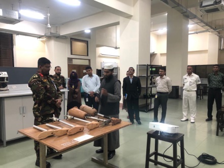 Prepreparation for Lab Visit by Army Chief of Staff